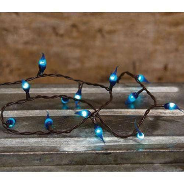 Midnight Blue Silicone Teeny Lights, 20ct - The Fox Decor